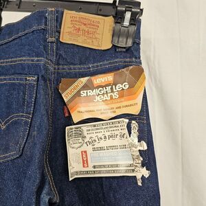 Vintage Levis June 1988 Student W25 L28 Dark Wash Nwt Jeans